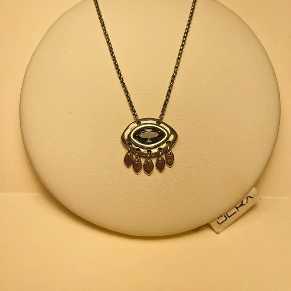 UNOde50 EVIL EYE SWAROVSKI CRYSTAL NECKLACE - Picture 1 of 2